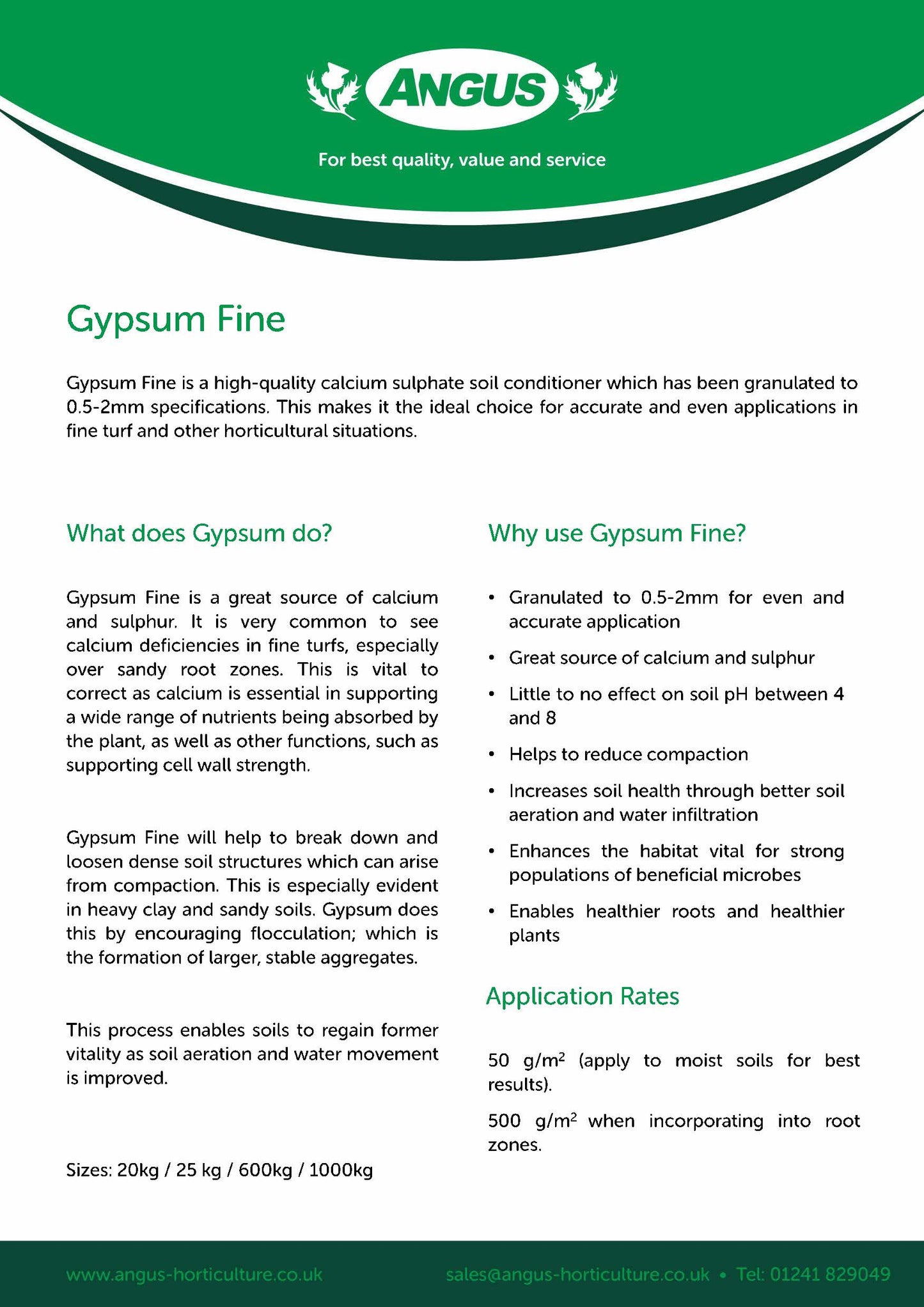 Gypsum Fine (Calcium Sulphate)