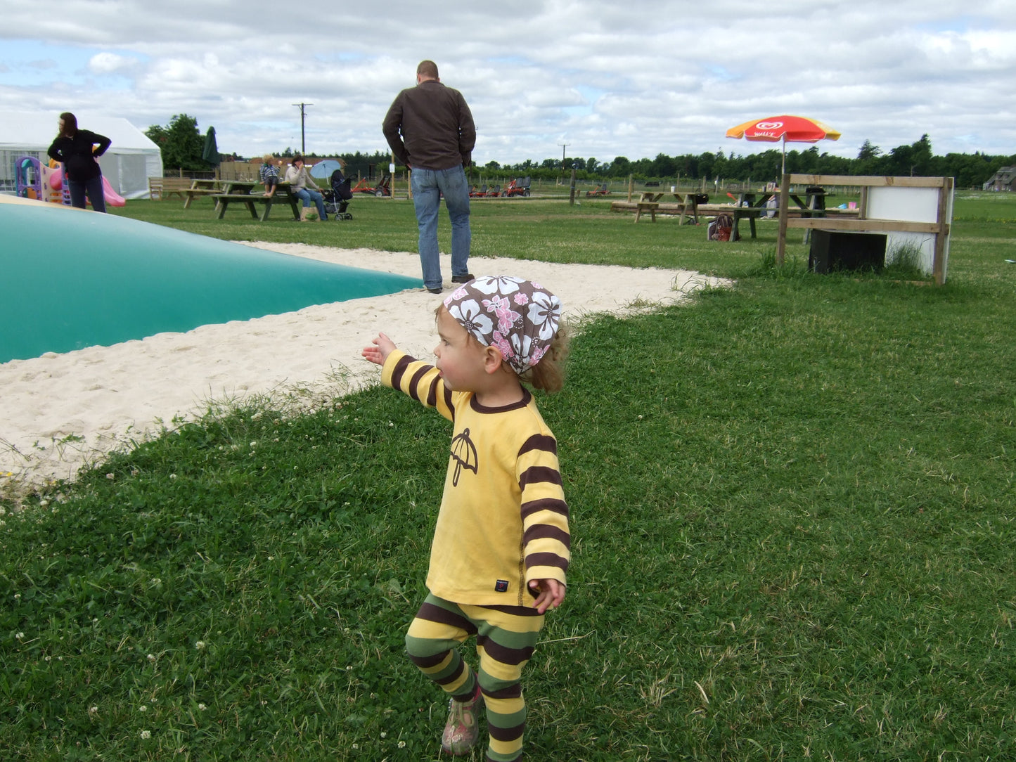 Dollar Green - Family Play Lawn. Highly suitable for caravan parks